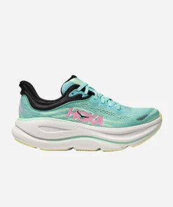 Giày Chạy Bộ Nữ HOKA Bondi 9 Wide - Xanh Mint